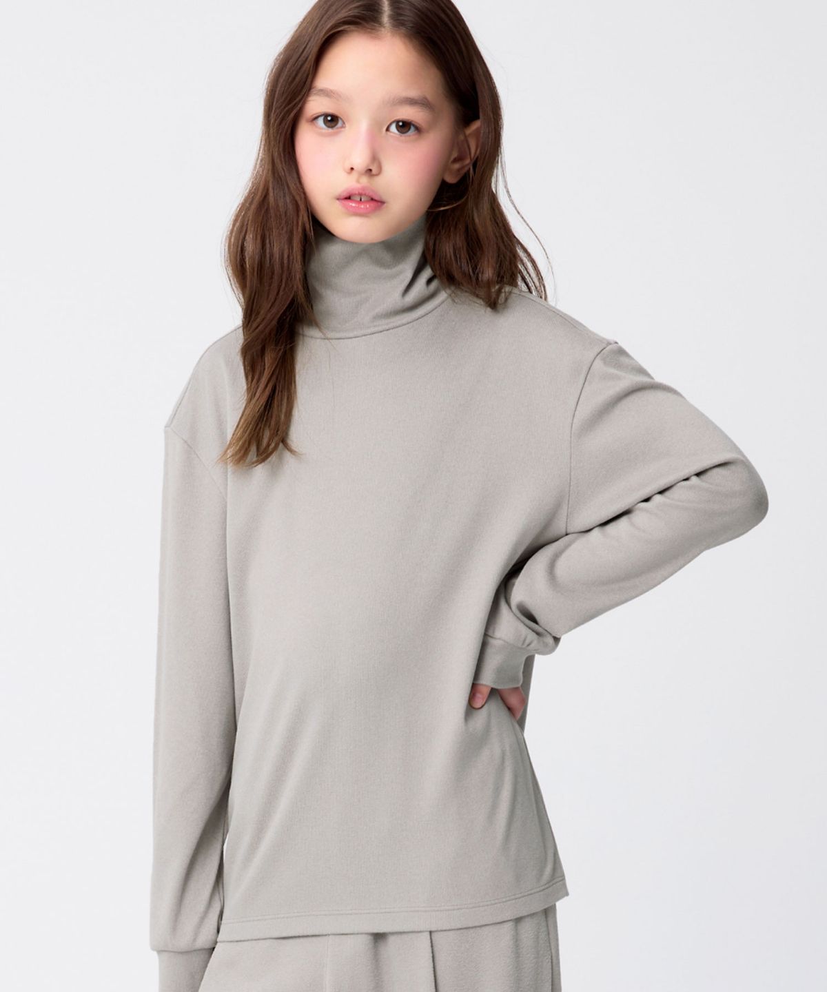 젝시믹스 키즈(XEXYMIX KIDS) 허그웜 키즈 터틀넥 롱슬리브 XUL3TU1303