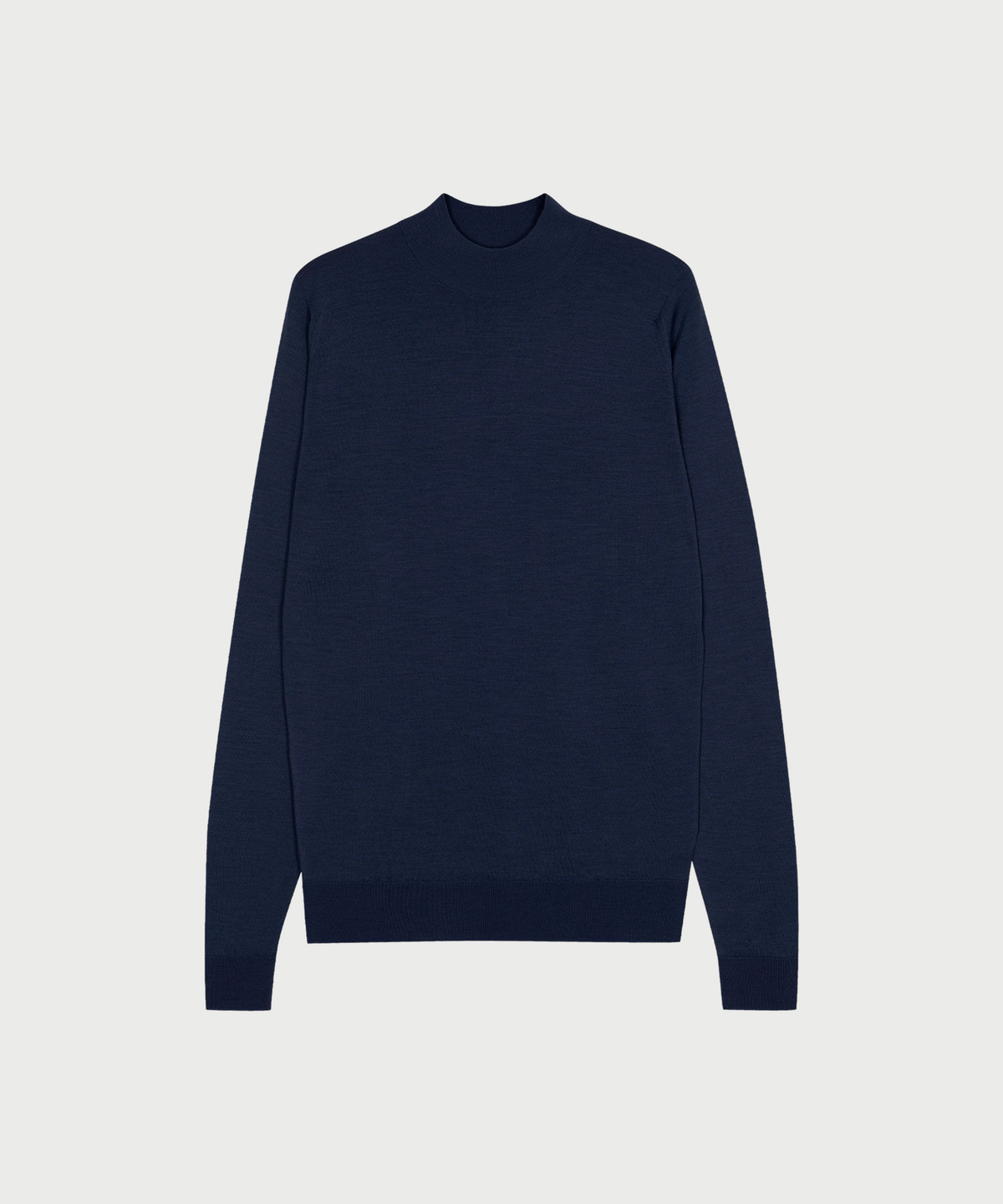 존 스메들리(JOHN SMEDLEY) HARCOURT Extra Fine Merino Wool Standard Fit Mock Neck Pullover Heritage-1, 4 Colors