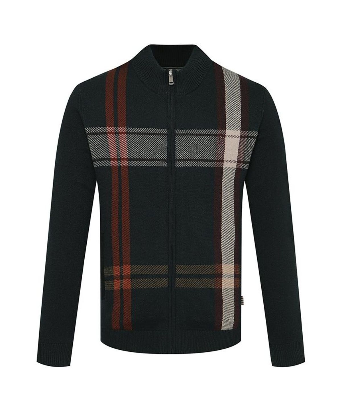 닥스셔츠(DAKS SHIRTS) 울혼방 가디건 레귤러핏 그린_DLW3SWZU411E1