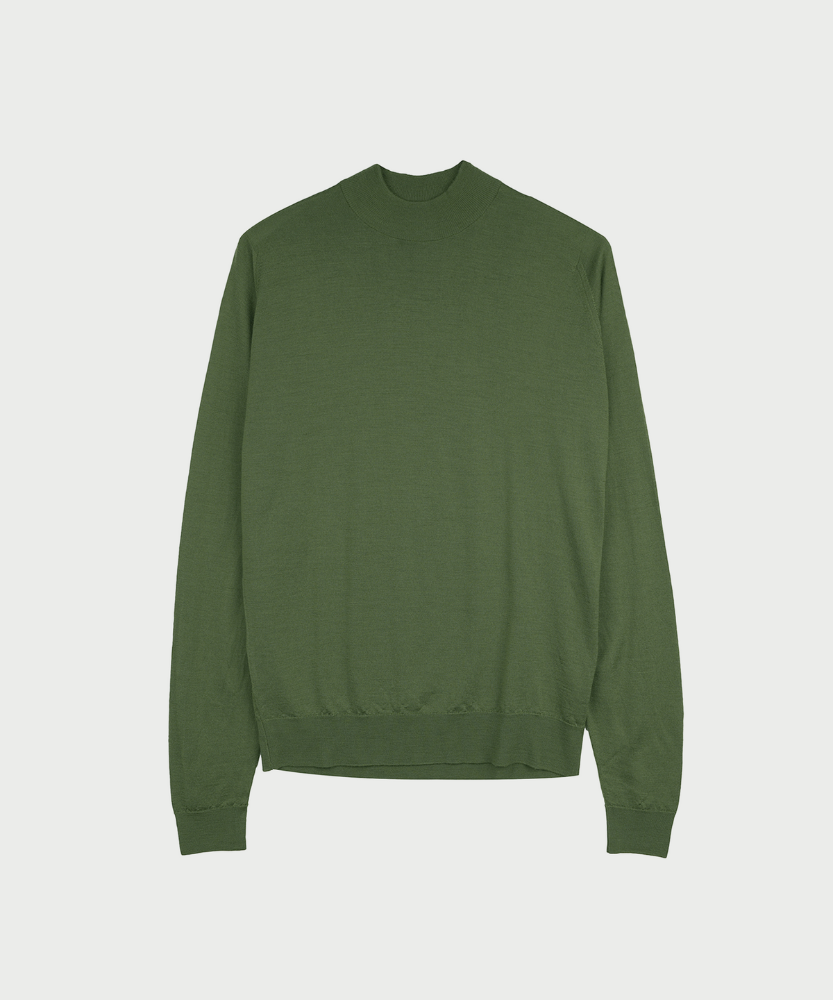 존 스메들리(JOHN SMEDLEY) HARCOURT Extra Fine Merino Wool Standard Fit Mock Neck Pullover Heritage-4, 10 Colors
