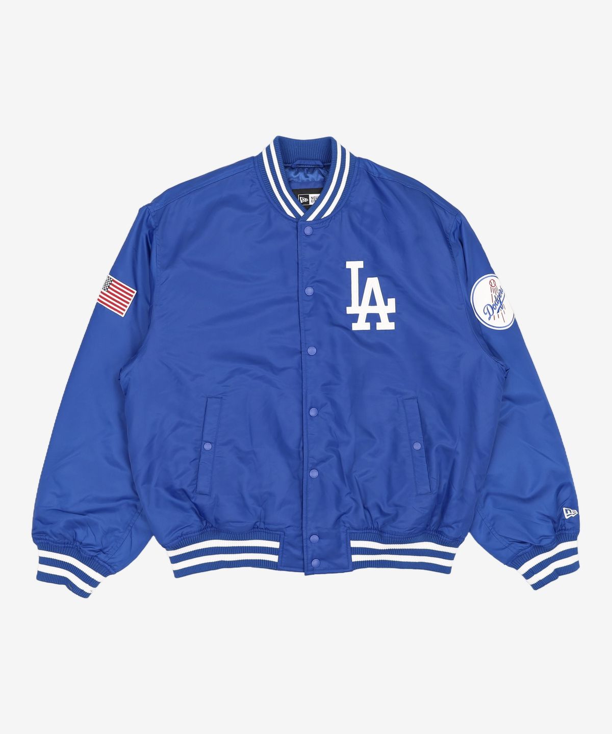 뉴에라(NEW ERA) MLB LA 다저스 어센틱 스타디움 재킷 블루 105