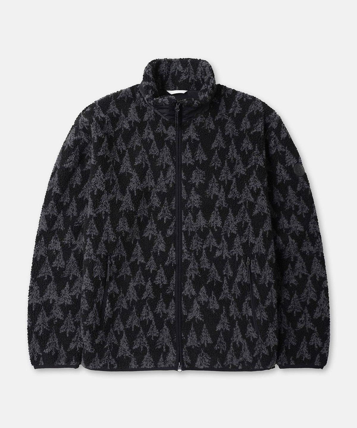 코오롱스포츠(KOLON SPORT) 남성 솟솟 자카드 플리스 재킷 TLJFW26531BLK