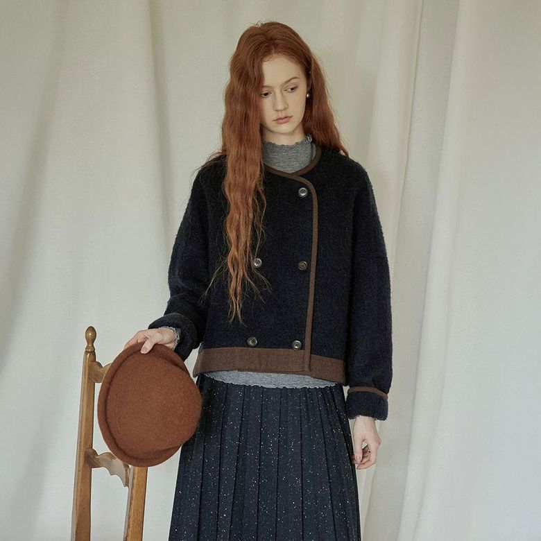 PM_Contrast trim jacket