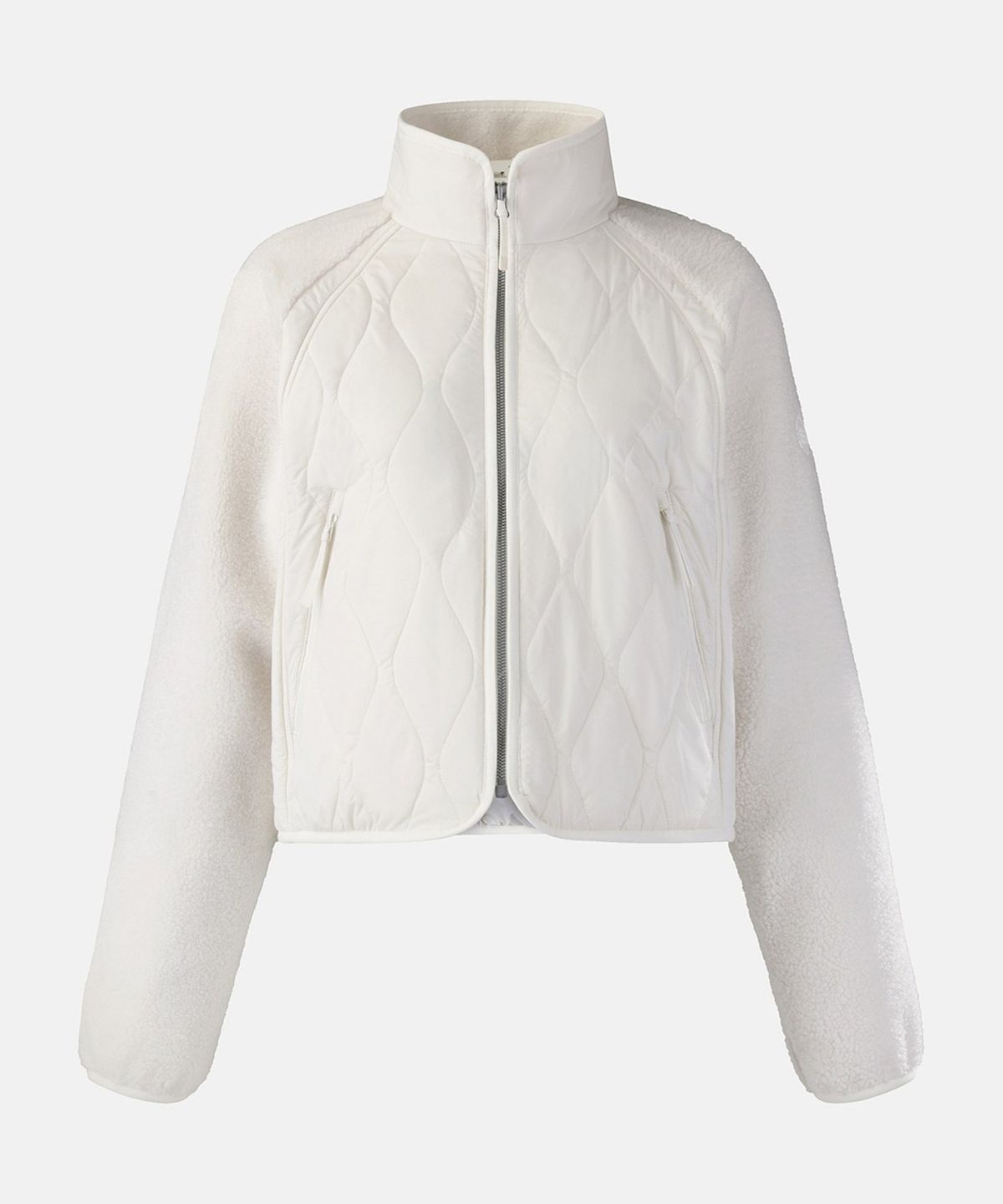 코오롱스포츠(KOLON SPORT) 여성 플리스 스탠드넥 컬러블록 재킷 (SET-UP) TVJFW26532CRE