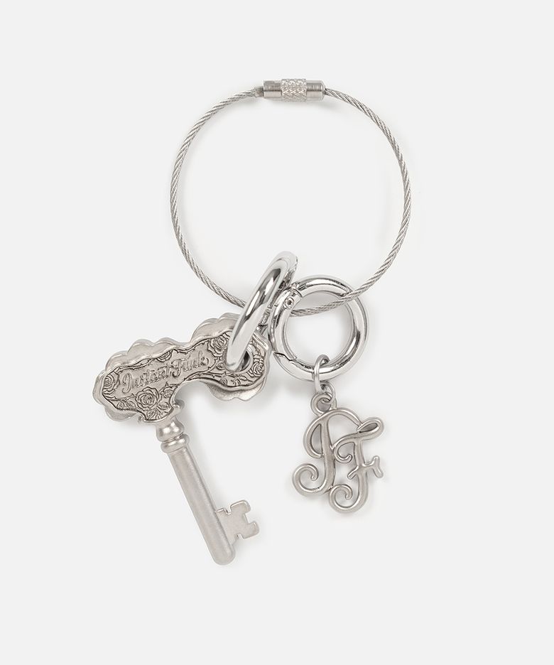 BIG KEY CHARM - SILVER