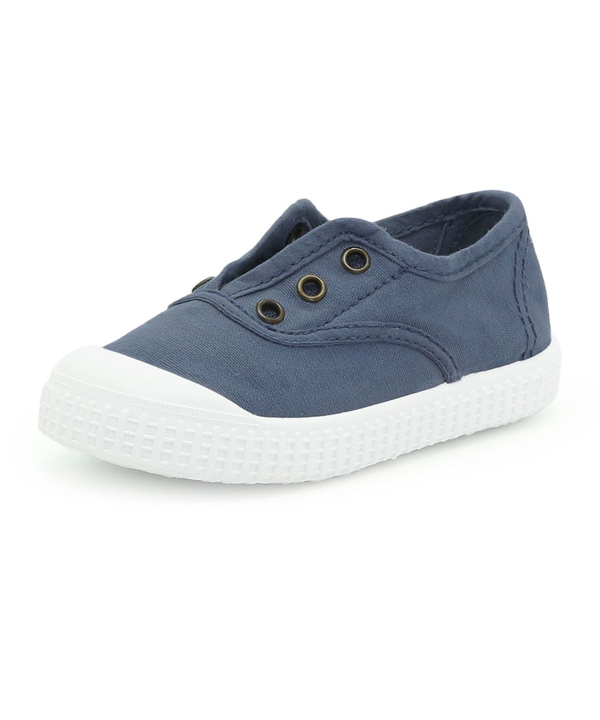 빅토리아슈즈 키즈(VICTORIA SHOES KIDS) 아동 잉글레사 코튼 라바다 스니커즈 (106627-AZUL)