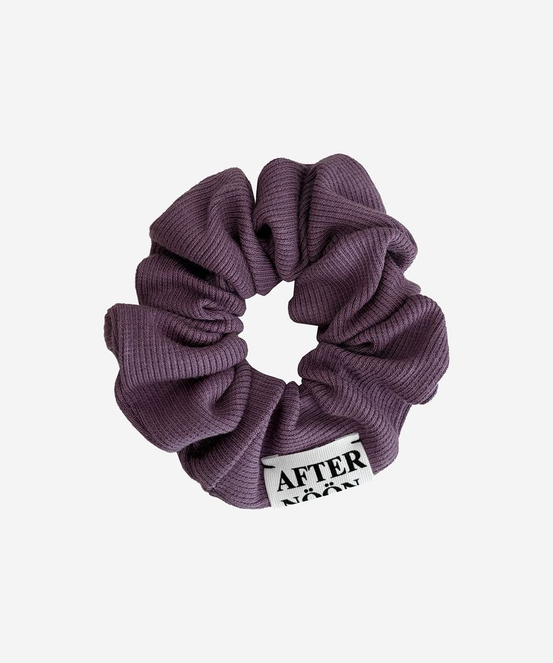 Cotton knit Scrunchie (Dusty Lavender)
