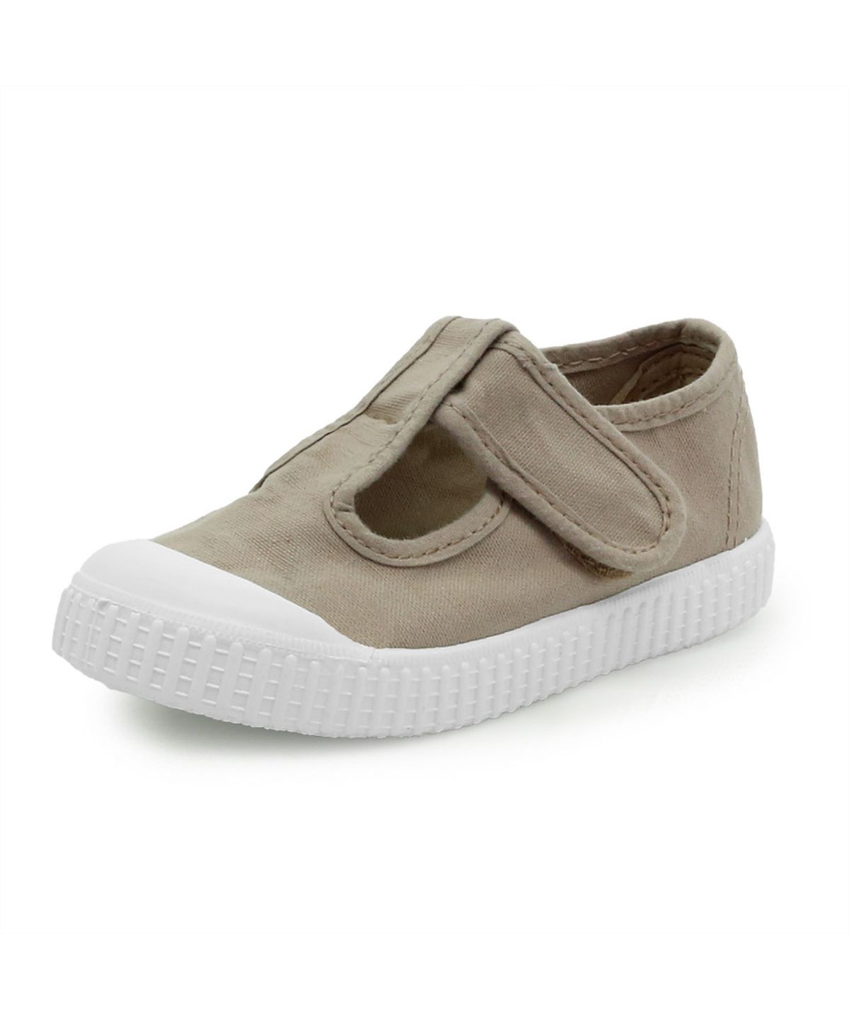 빅토리아슈즈 키즈(VICTORIA SHOES KIDS) 아동 틴다다 코튼 티스트랩 샌들 (136625-BEIGE)