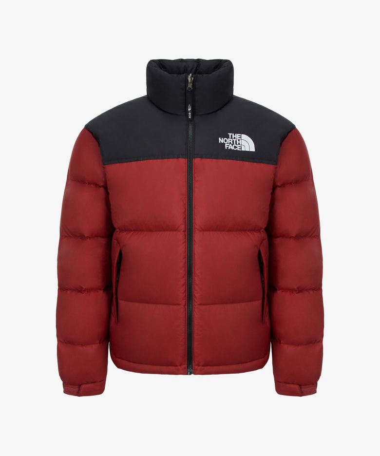 NJ1DS75E 남성 1996 레트로 눕시 다운 자켓 RED