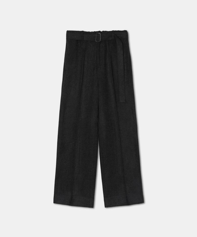 Linton shade belted pant coal