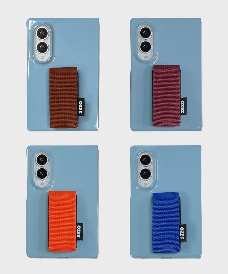 [Z 폴드8/아이폰 듀오] 108 미니 행온(BlackLabel) 108 GHOST BLUE (glossy-slim-hard-fold)