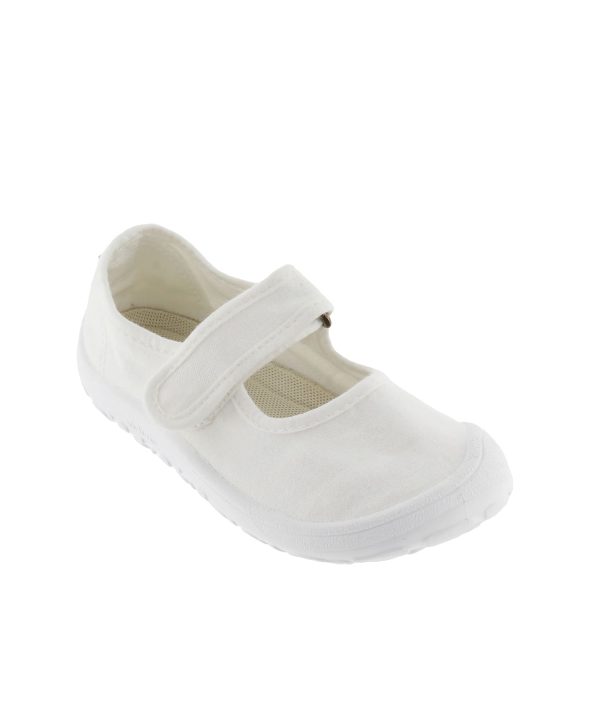 빅토리아슈즈 키즈(VICTORIA SHOES KIDS) 보스코 베어풋 메르세데스 코튼 스니커즈 (1370109-BLANCO)