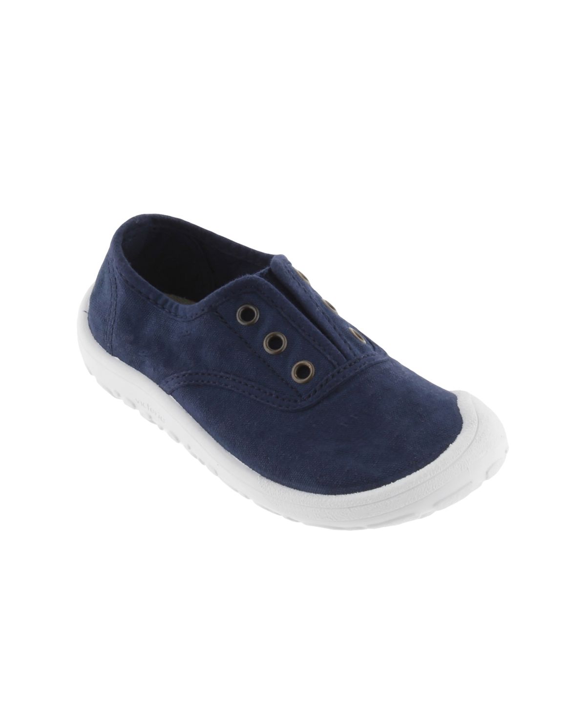 빅토리아슈즈 키즈(VICTORIA SHOES KIDS) 보스코 베어풋 코튼 스니커즈 (1370110-MARINO)