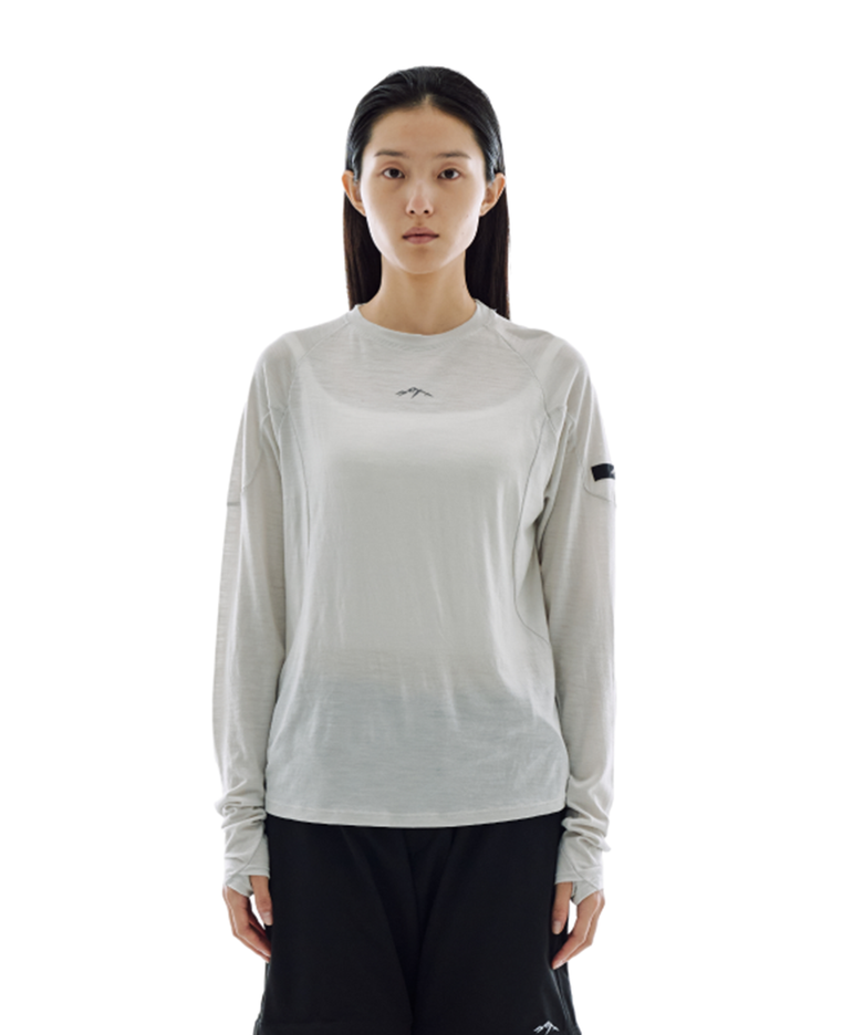 Origin Wool LS (Grey) -Women-