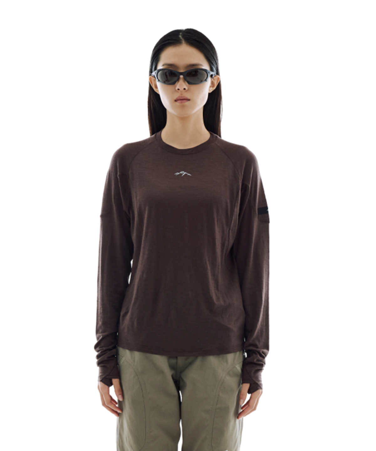 콜드웜(COLDWARM) Origin Wool LS (Brown) -Women-