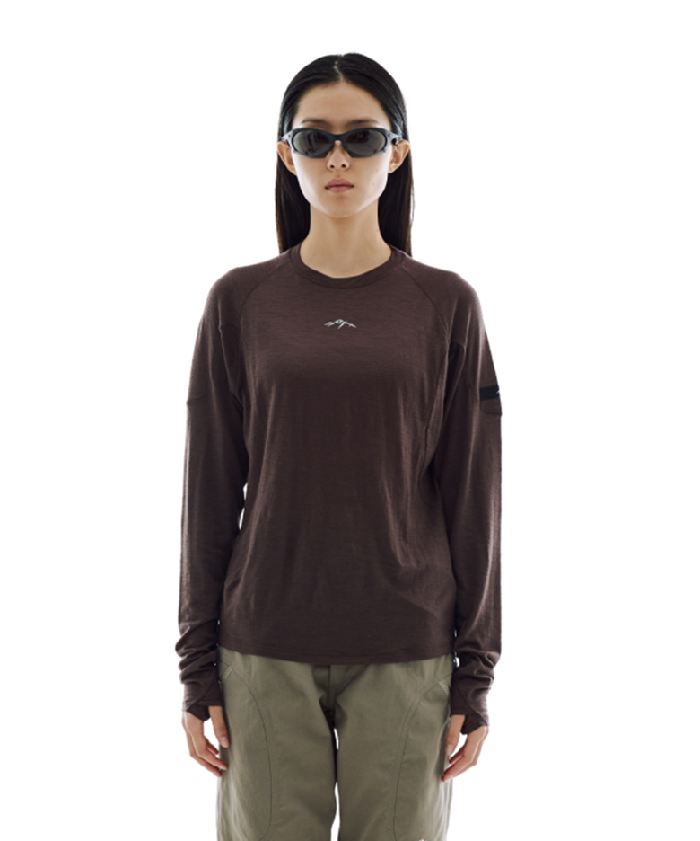 Origin Wool LS (Brown) -Women-