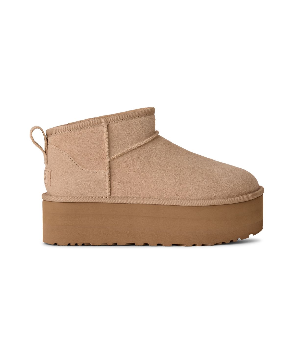 어그(UGG) [WOMEN] 클래식 울트라 미니 플랫폼 - 샌드 / 1135092-SAN