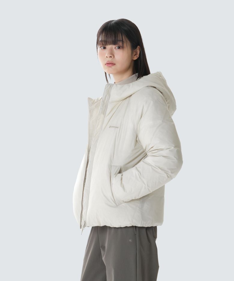 퍼피나 여성 후드 경량 다운 자켓 (S26WWFDJ23) Light Beige