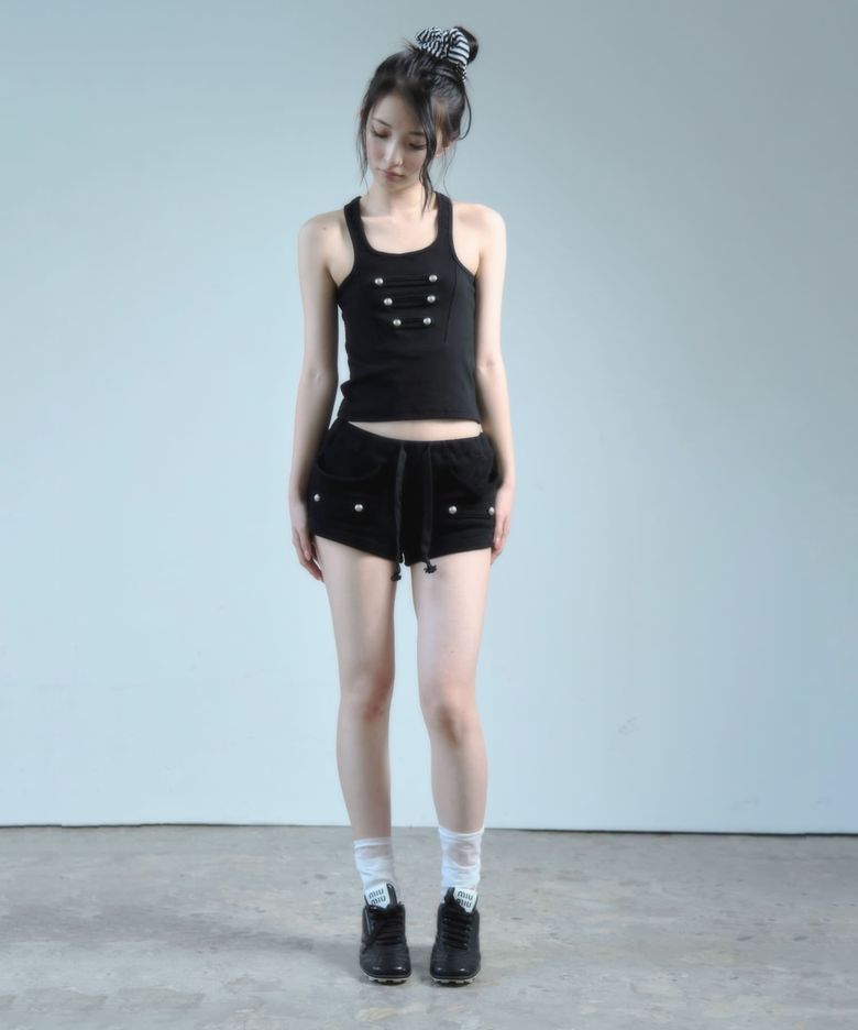 Napoleon Sweat Shorts - Black