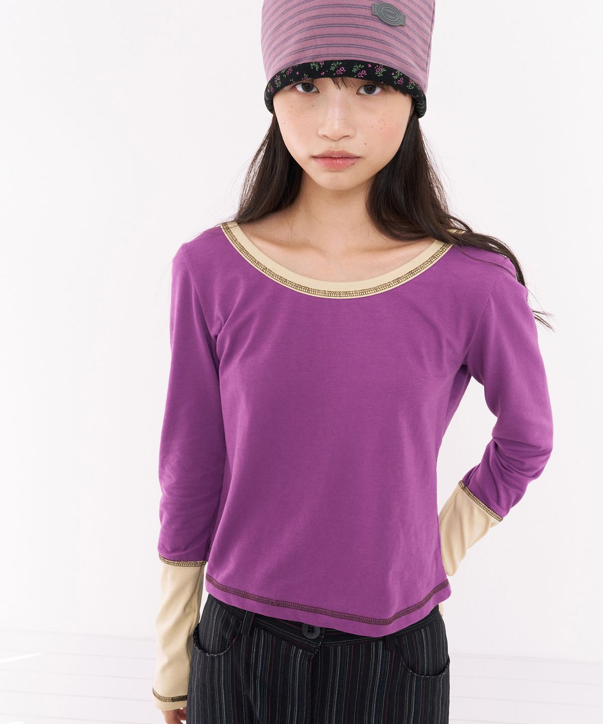 무음(MUWM) 스쿱 포 슬리브 티 Scoop Paw Sleeve Tee (3 Colors)