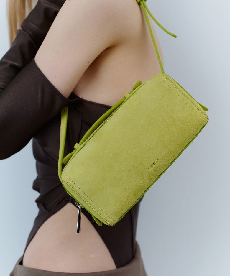 Pause Tote Bag (Lime Suede)
