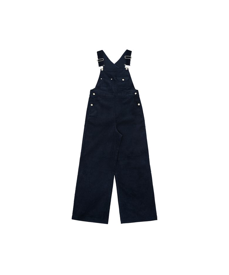 Corduroy Overalls (ocean navy)