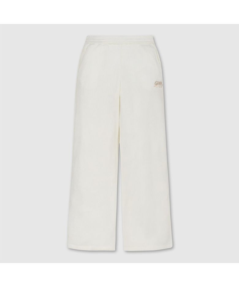 (여성) Velour Semi Wide Pants (SET UP) G5PAW26203IVX