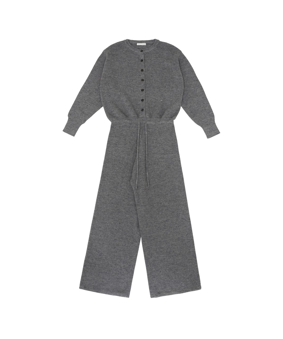피브비(PIV’VEE) Wool Blend Knit Jumpsuit (heather grey)
