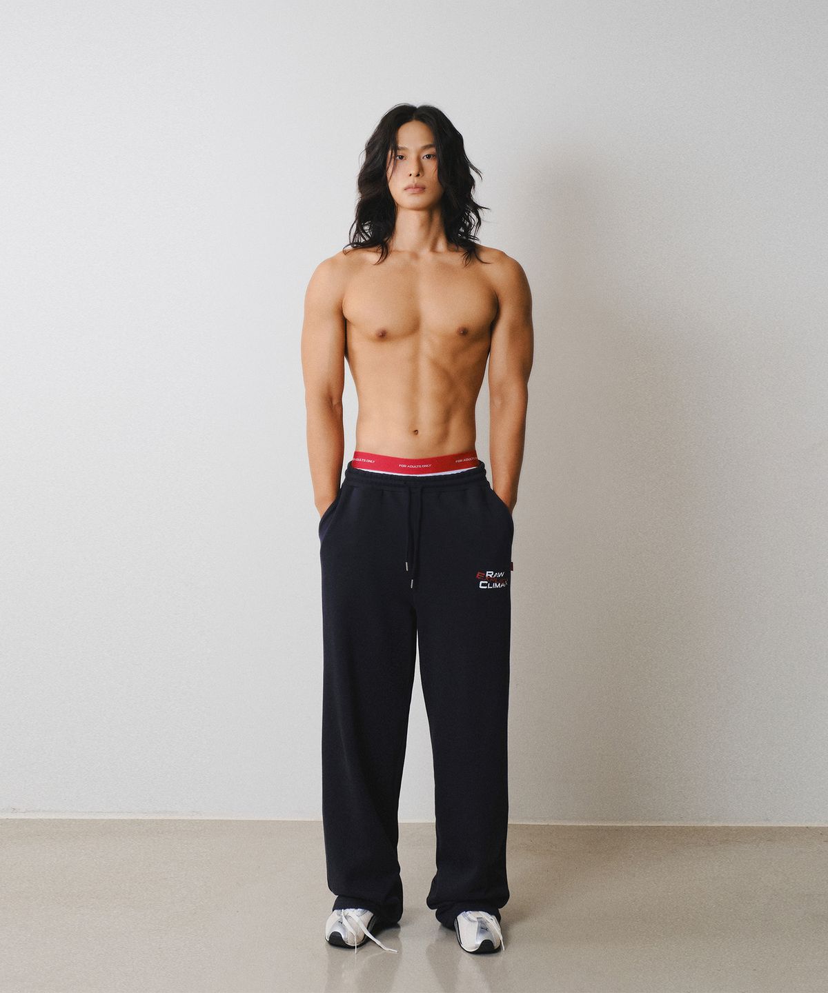 레코딩하우스(RECORDINGHOUSE) REC CLIMAX SWEATPANTS [NAVY]