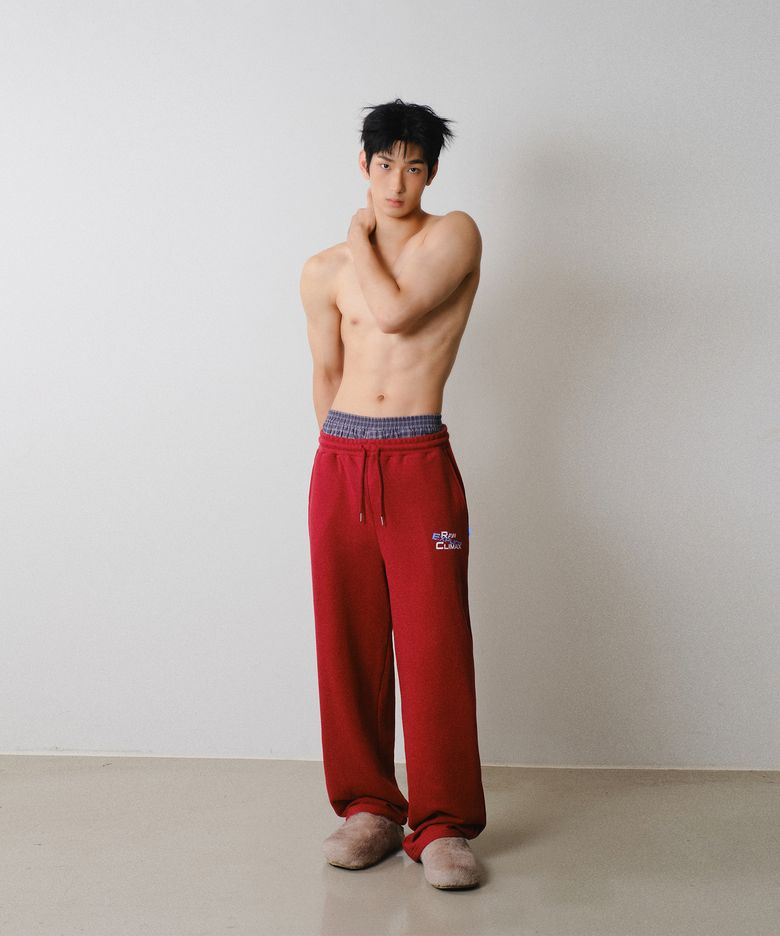 REC CLIMAX SWEATPANTS [RED]