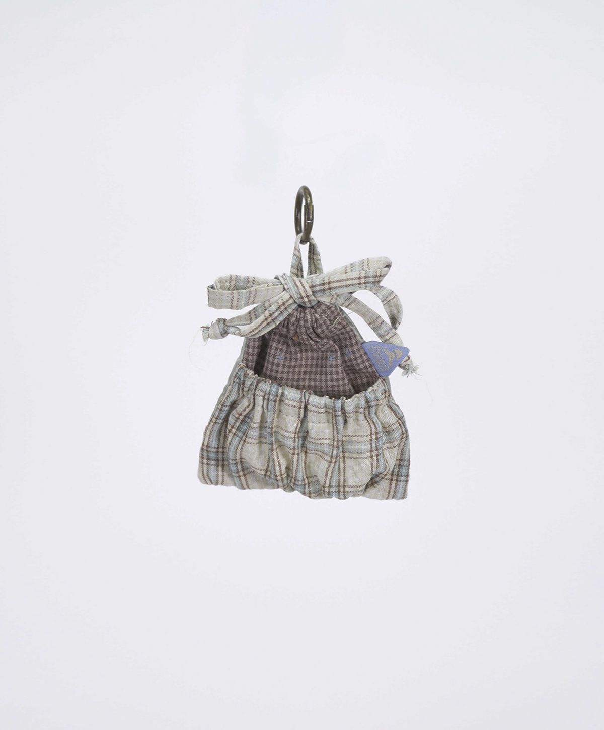 누크피터(NUUKFITTER) SHINING MINI BAG KEY RING [MINT]샤이닝 미니백 키링 민트