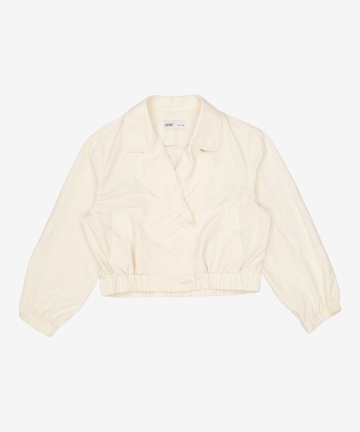 미쏘(MIXXO) 트렌치형 더블 숏점퍼 MIWJJB50QB M