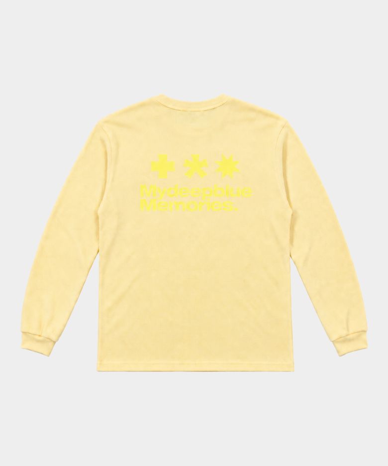 (NT) MM CROFFLE WAFFLE LONG SLEEVE(YELLOW)