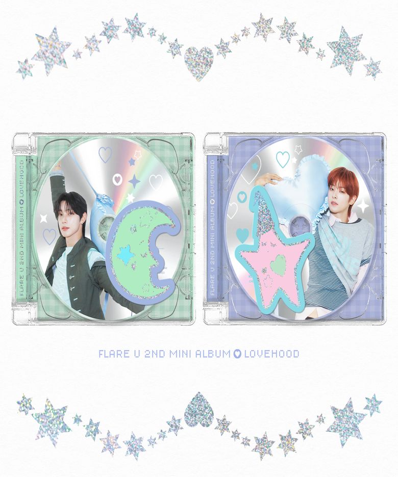 FLARE U (플레어 유) 2nd Mini Album [LOVEHOOD] (JEWEL CASE Ver.) (랜덤)