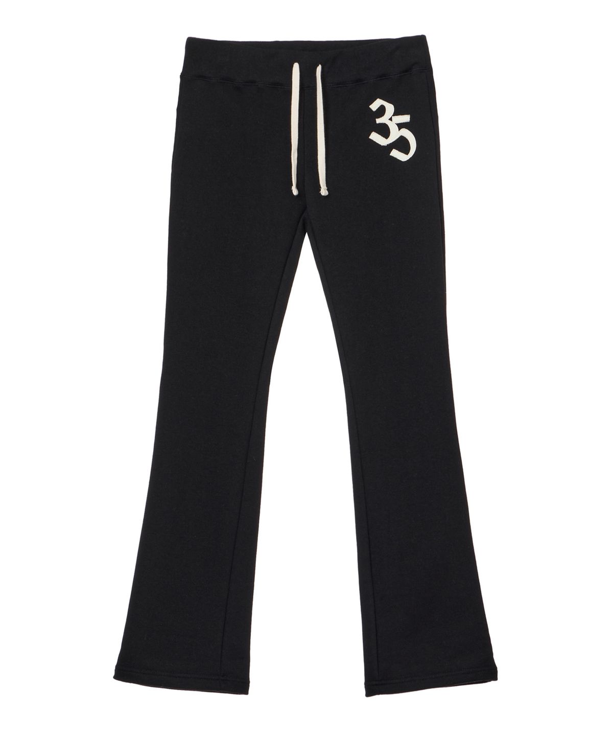 다이닛(DEINET) CONTENT LOWRISE PANTS IN BLACK