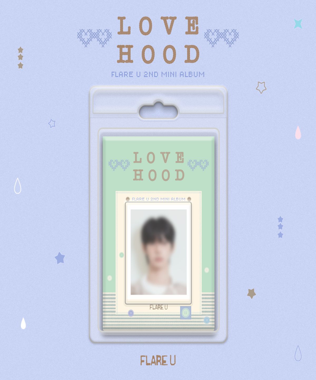 미니레코드(MINIRECORD) FLARE U (플레어 유) 2nd Mini Album [LOVEHOOD] (FaNCy Ver.) (랜덤)