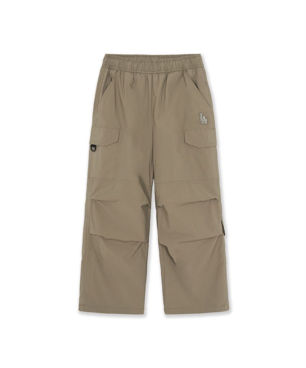 엠엘비 키즈(MLB KIDS) 아웃도어 루즈 포켓 융기모 우븐팬츠 LA (Melange Gray)