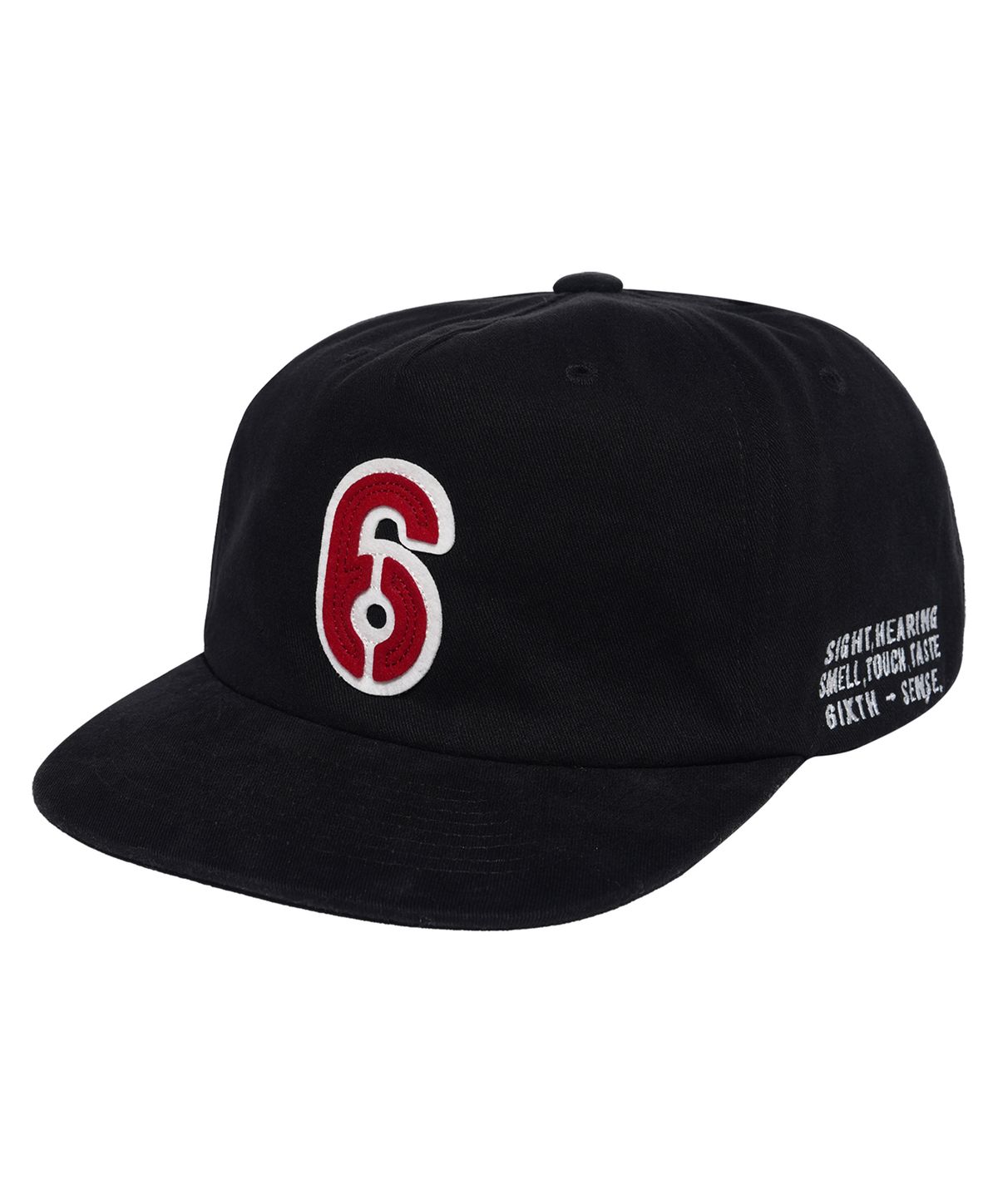 퍼츠(POTS) SIXTH SENSE 5PANEL CAP [BLACK]