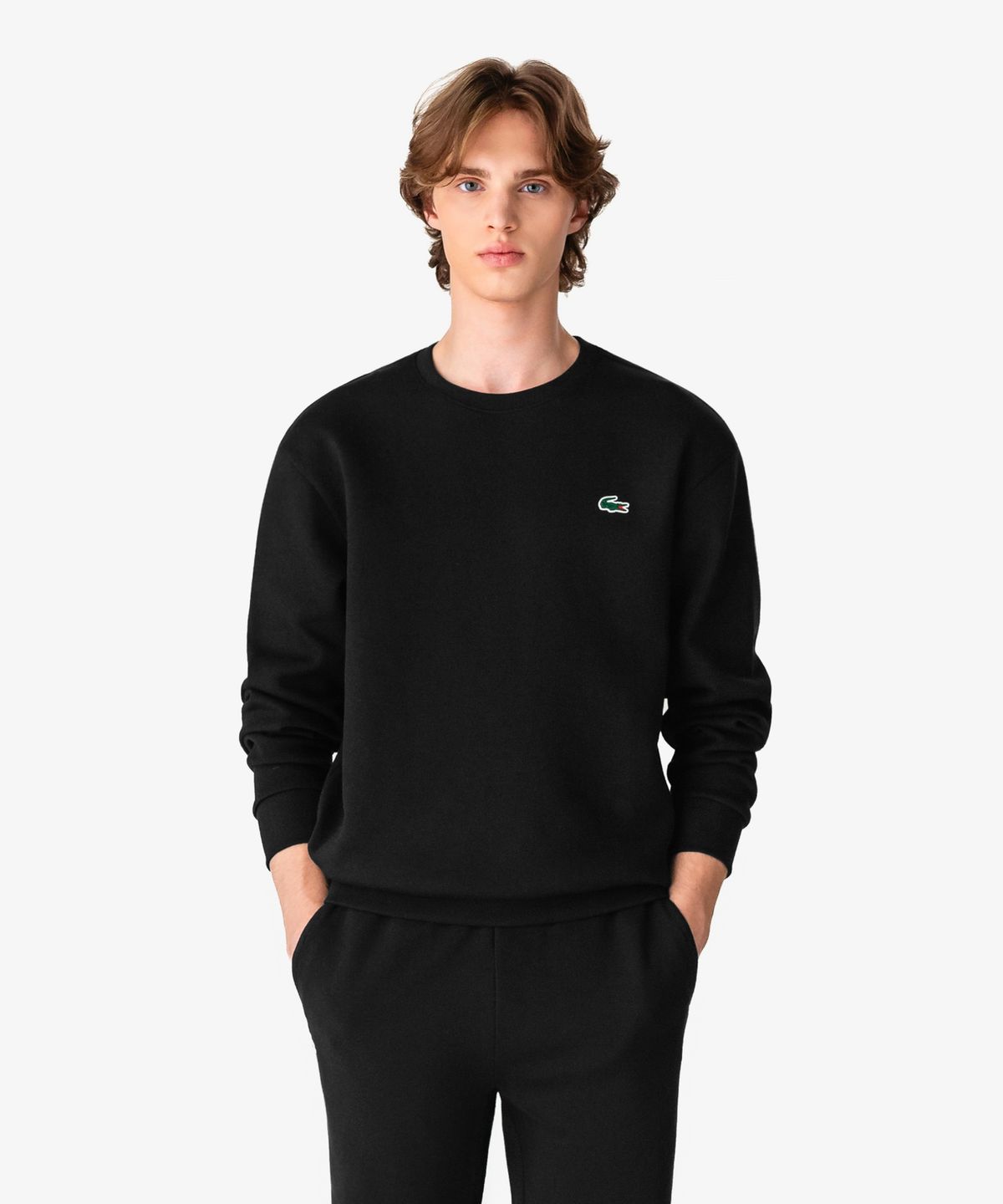 라코스테(LACOSTE) 남성 테크니컬 크루넥 스웻 셔츠 SH616E-56N 031
