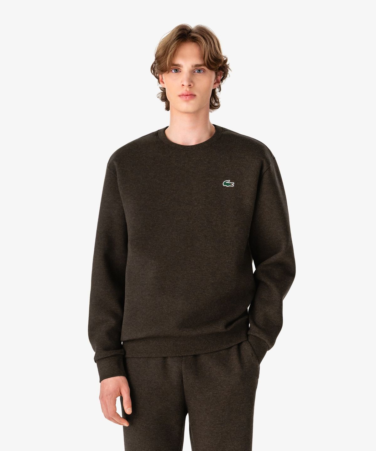 라코스테(LACOSTE) 남성 테크니컬 크루넥 스웻 셔츠 SH616E-56N DPD