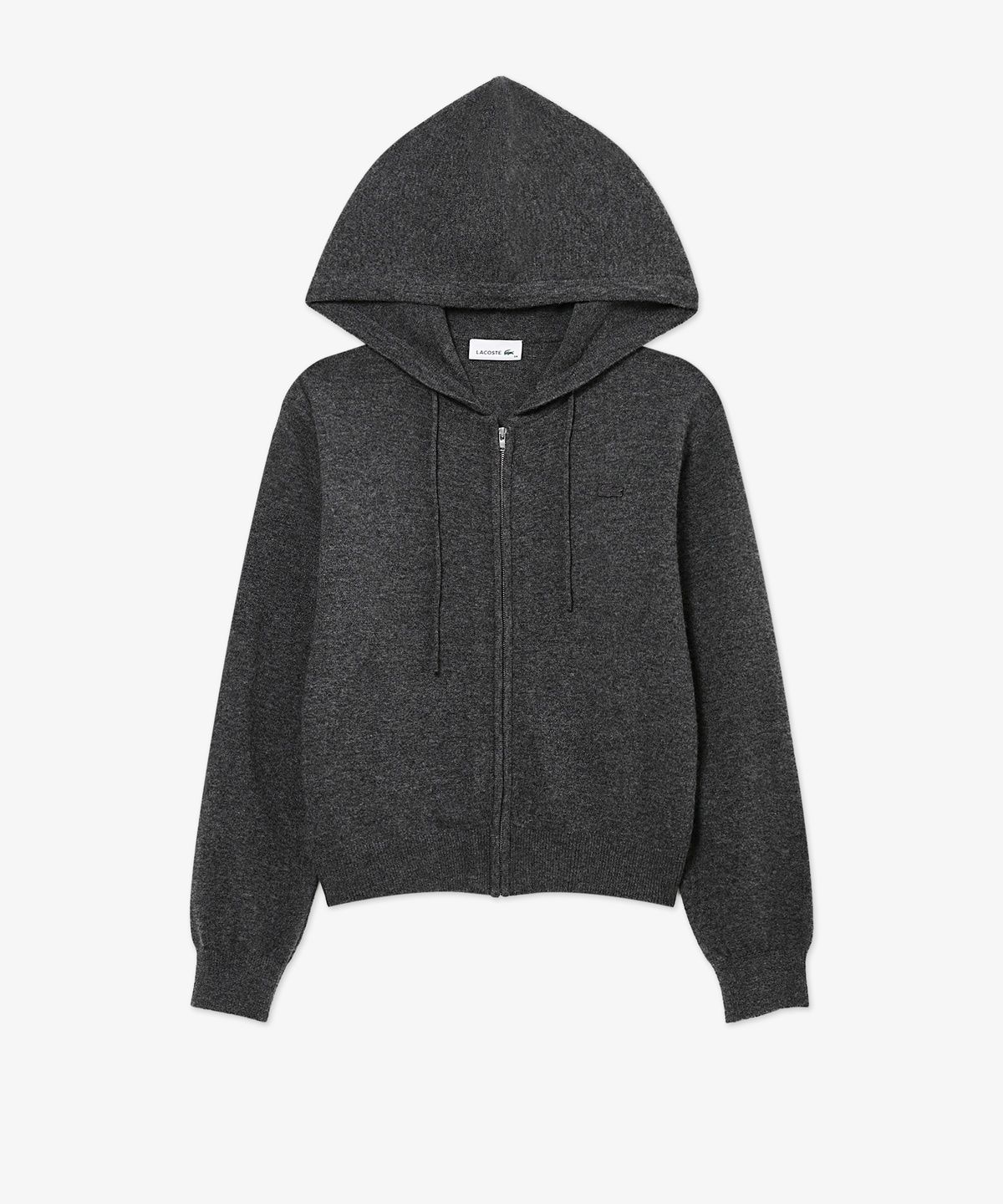 라코스테(LACOSTE) 여성 울 캐시미어 후드집업 스웨터 AF402E-56N EL6