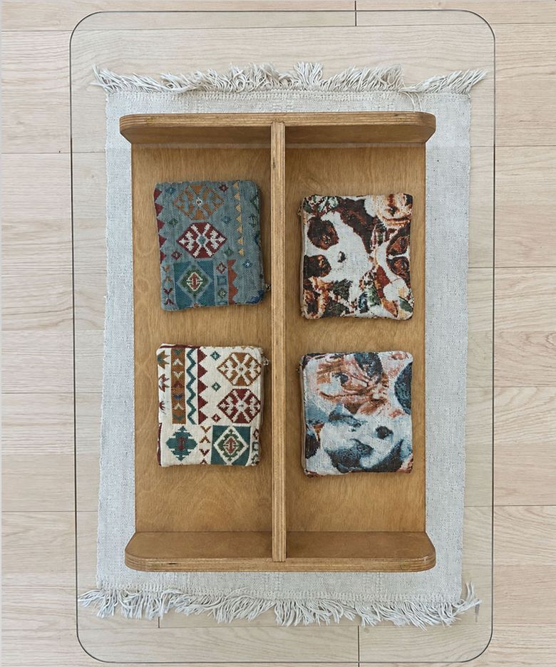 빈티지 태피스트리 파우치 Vintage Tapestry Pouch