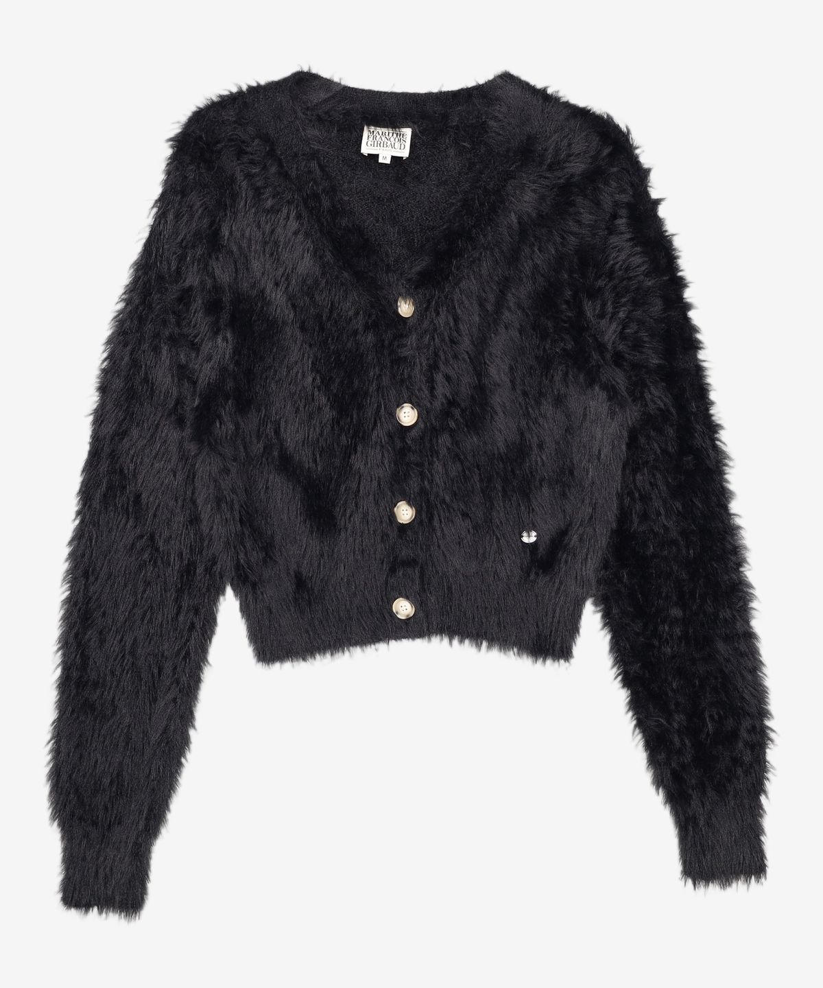 마리떼 프랑소와 저버(MARITHÉ + FRANҪOIS GIRBAUD) W V-NECK CROP CARDIGAN M
