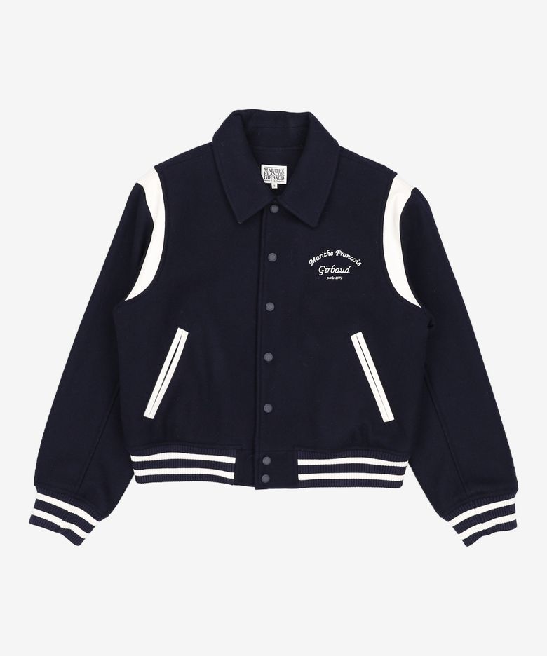 CHAIN LOGO VARSITY JACKET S