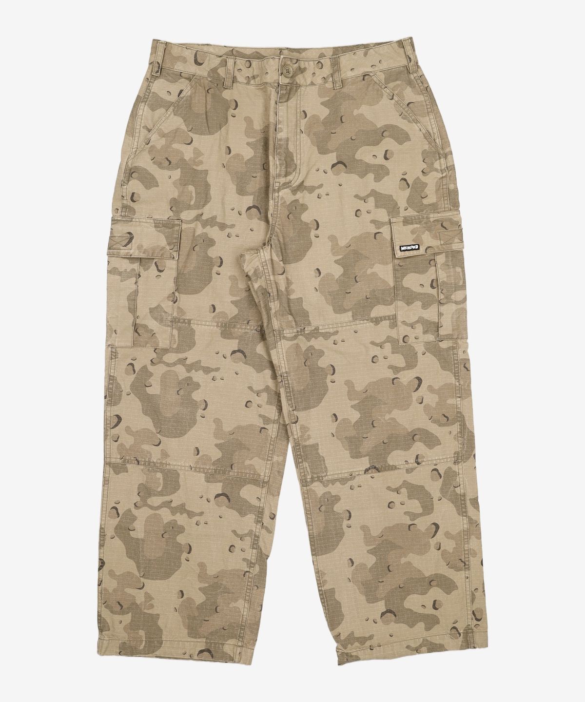 위캔더스(WKNDRS) CHOCOLATE CHIP CARGO PANTS (CAMO) XL