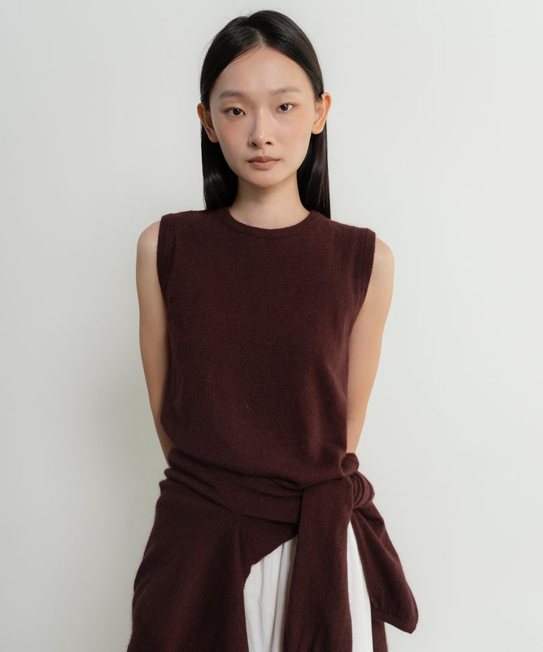 Ever Angora Sleeveless ver, wine