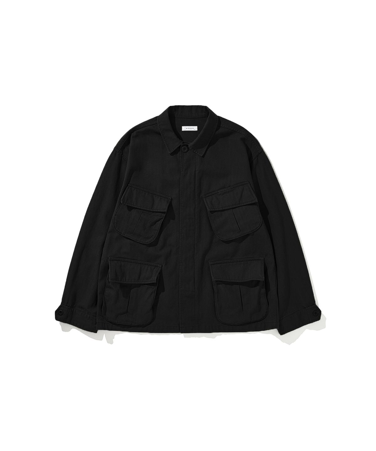히즈핸더(HISHANDER) JUNGLE FATIGUE JACKET BLACK