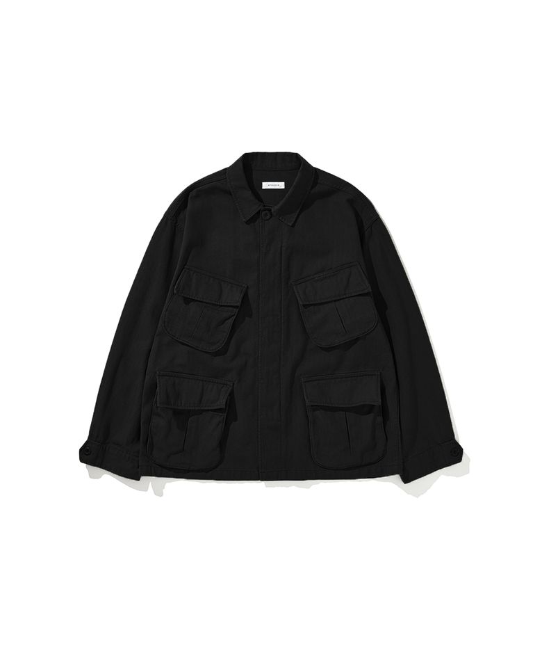 JUNGLE FATIGUE JACKET BLACK