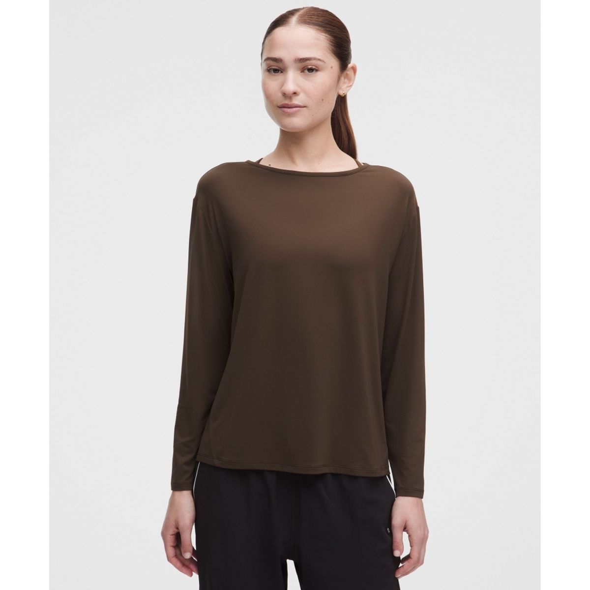 룰루레몬(LULULEMON) SmoothCover 메쉬백 롱슬리브 셔츠  WALC