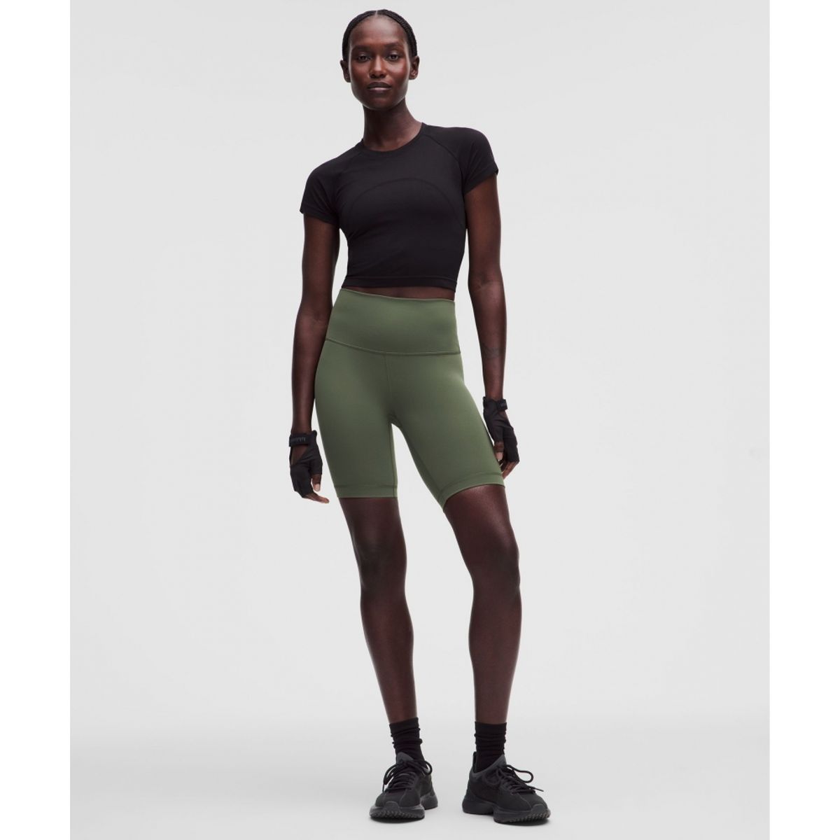 룰루레몬(LULULEMON) 원더 트레인 하이라이즈 쇼츠 8inch  SYEG